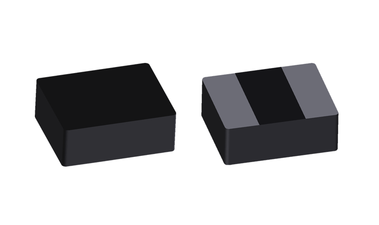 1.0µH, 1.3A, 160808功率电感, 一体成型电感